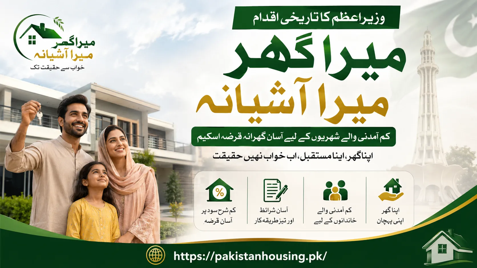 Mera Gha Mera Ashiana Scheme online apply